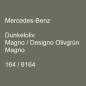 Preview: Mercedes-Benz, Dunkeloliv Magno / Designo Olivgrün Magno, 164 / 6164.